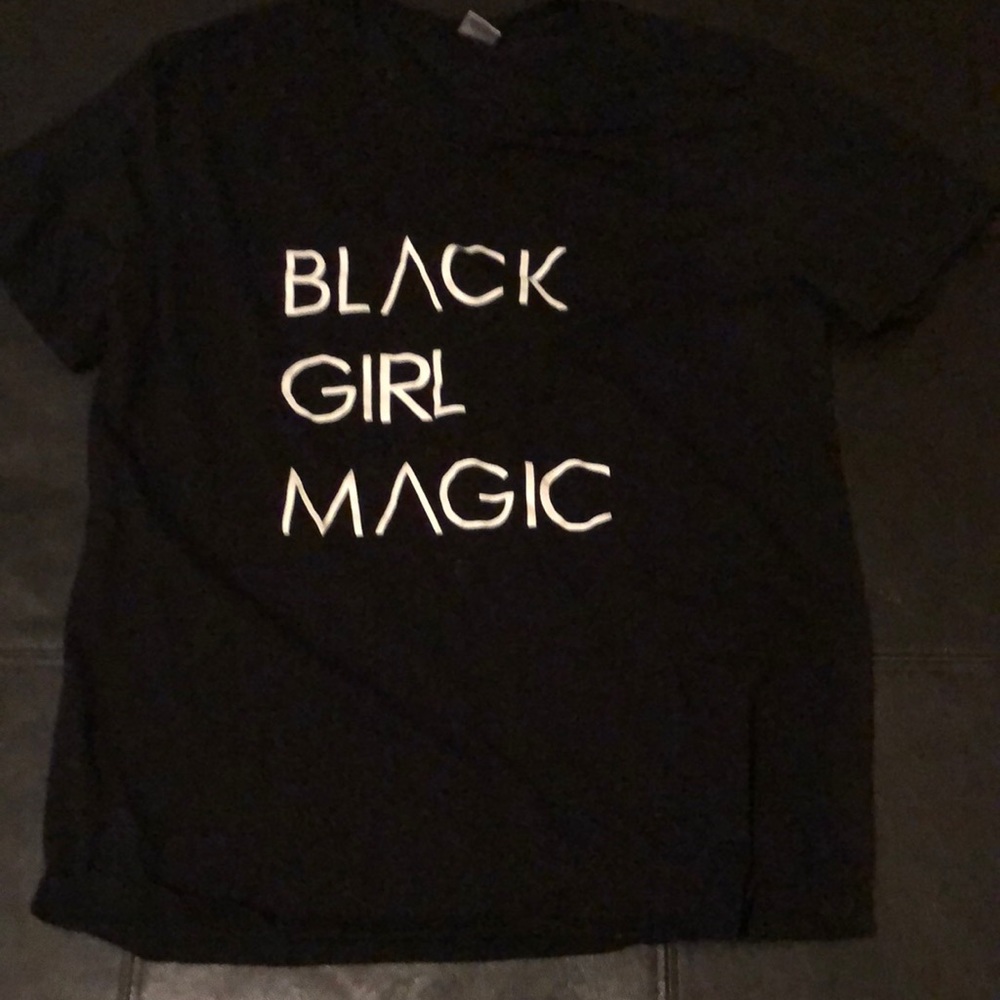 Black Graphic Tee “Black Girl Magic”